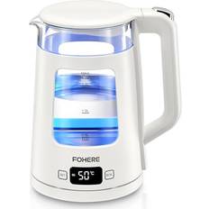 Glass Kettles on sale Fohere Electric Kettle 1.7L Glass Tea Kettle