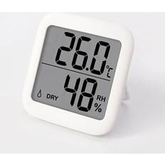 Thermometers & Weather Stations Greenzech Mini LCD Digital Thermometer Hygrometer 1pc