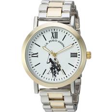 Accutime U.S. Polo Assn Women's USC40261AZ Analog Display Quartz Two Tone Watch