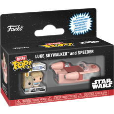 Funko Star Wars Bitty POP! Rides Vinyl Figure Luke Skywalker and Speeder