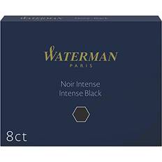 Waterman Fountain Pen Refill Ink Cartridges - Intense Black