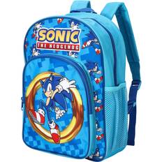 Junior School Bags Sonic the Hedgehog Sonic The Hedgehog Kids Backpack Rucksack Travel Bag - Multicolour