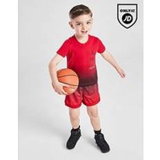 Children's Clothing Jordan Jumpman Shot T-Shirt Shorts Set Infant - Red