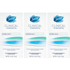 Secret Secret Clinical Strength Soft Solid Antiperspirant Deodorant 1.6 Oz 45g x Pack of 3