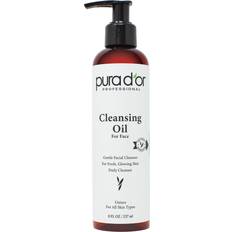 Pura d'or 8 Oz Facial Cleansing Oil Nourishing Botanical Blend