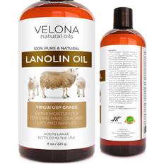 Velona Lanolin Oil USP Grade 8 fl oz 100% Pure and Natural Carrier Oil