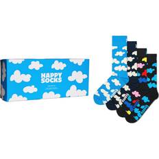 Happy Socks 4-Pack Cloudy Gift Set - Light Blue