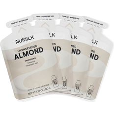 Milk & Plant-Based Beverages NuMilk Unsweetened Almond 32 Oz Pouches in Cream