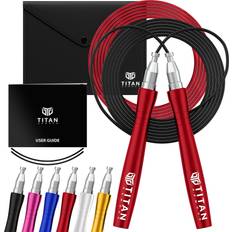 Fitness Jumping Rope on sale Under Armour Titan Armour Self-Locking Adjustable Adult Speed Skipping Rope 2 x 2.5mm 3mm Thickness