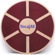 Yes4All B62R Wooden Wobble Balance Board 40 cm