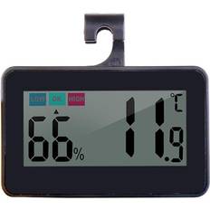 Thermometers & Weather Stations Greenzech Black Digital Accurate Hygrometer Temperature Monitor