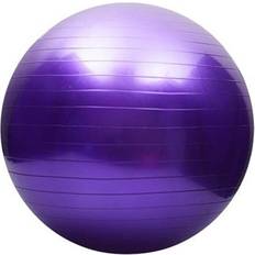 Greenzech Purple 330lb Max Load Yoga Ball With Air Pump