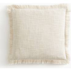 H&M Kissenhülle aus Baumwolle 50x50 Kissenbezug Beige (50x50cm)
