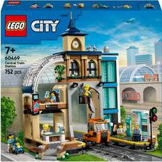 Lego city train LEGO City Central Train Station Construction Toy Set 60469