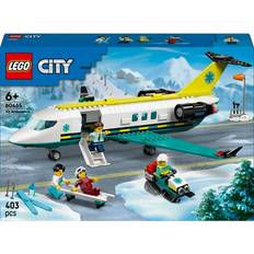 LEGO City Emergency Air Ambulance Airplane Construction Set 60465