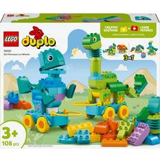Dinosaurier - LEGO Duplo LEGO DUPLO 10451 3-i-1 Dinosaurier På Hjul