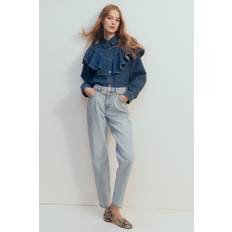 H&M Jeans H&M Straight High Ankle Jeans - Blue