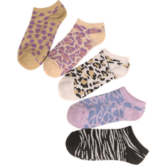 Leopard - Women Socks Shein pairsSet Multicolor Womens Casual Short Socks