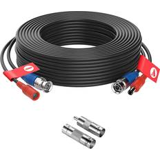 18m BNC Cable CCTV Video DC Power Lead Security Camera Extension Cable