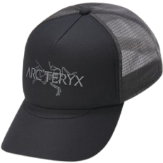 Arcteryx bird trucker Arc'teryx Men's Bird Word Trucker Hat - Black/Cloud