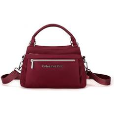 Bags HOD Apparel Elosung Red Waterproof Nylon Crossbody Bag - Lightweight