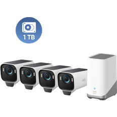 Eufy cam Eufy Cam S3 Pro 4-Cam Kit 1 TB Hard Drive