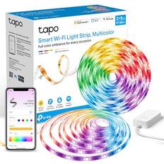 TP-Link Tapo Smart LED 2x5m Wi-Fi App Control RGBW Multicolour Light Strip