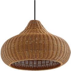 Lucande Taniola Beige Pendant Lamp ∅ 45cm