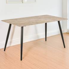 Nordform Bord Nordform Wicklow 80 x 140 cm Brun Matbord