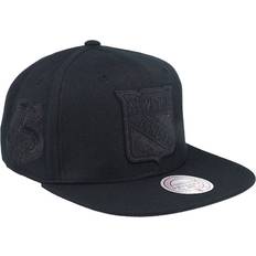 Mitchell & Ness NHL Svart Snapback Keps New York Rangers Black Pearl