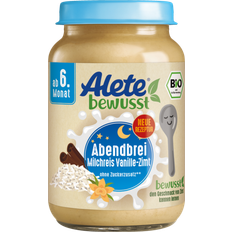 Alete Bewusst Økologisk Aftengrød Mælkegrød Med Vanilje Og Kanel 73.42 DKK 1 kg 190g 1pak