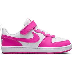 Nike Court Borough Low Recraft Little Kidsshoes - Hvid/Fuchsia