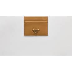 Prada Tegnebøger & Nøgleringe Prada Logo Saffiano Leather Card Holder - Brown