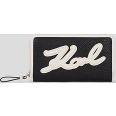 K/skuare Grainy Wallet - Black/White