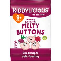 Baby Food & Formulas Kiddylicious Raspberry and Beetroot Melty Buttons 30g 30g 5pcs 1pack