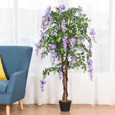 Lila Konstgjorda växter Northix Användbar Palm Artificiell Träd 150 cm Lila Konstgjord växt