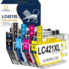 LC421XL Ink Cartridges Compatible for Brother LC421 LC421XL for Brother MFCJ1010DW DCP J1050DW MFC J1010DW DCP J1140DW DCP-J1050DW DCP-J1140DW