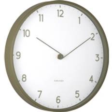 Karlsson Väggklockor Karlsson Sencillez 30 cm Quartz Green Väggklocka