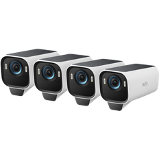 Surveillance Cameras Eufy Cam S3 Pro Add-on Camera 4 Pack White