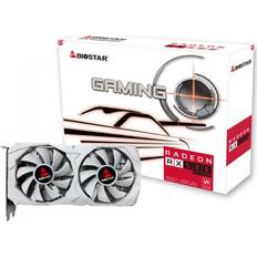 Biostar Grafikkort Radeon RX 580 8GB Hvid D5