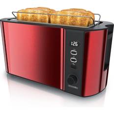 Arendo Frukost 4 Slice Long Slot Toaster