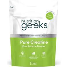 Nutrition Geeks Pure Creatine Monohydrate Powder 315g