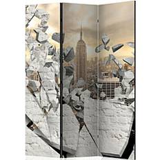 Kehystetty taide Artgeist Sermi City Behind The Wall 135x172 cm