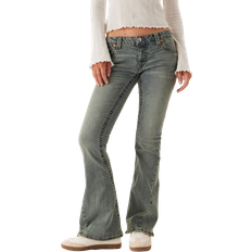 True Religion Joey Low Rise Flap Flare Jeans - Medium Vintage
