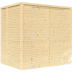 Redskabsskur i træ Dancover Redskabsskur Haveskur i Træ 2,07x1,03x2,08m Natur