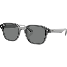 Ray-Ban Unisex Sunglasses Nylon - Transparent Grey Frame Brown