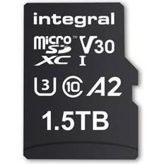 Integral 1TB Micro SD Karte 4K Video Premium High Speed Speicherkarte SDXC bis zu 100MB/s Lesegeschwindigkeit und 50MB/s Schreibgeschwindigkeit V30 C10 U3 UHS-I A1