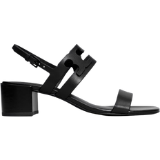 Tory Burch Ines Heeled Sandal - Perfect Black