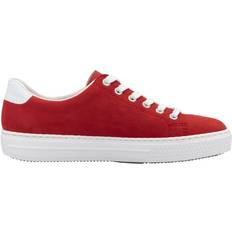 Rieker Sneakers I Mocka - Red