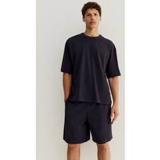 H&M Pyjama T-shirt and Shorts - Blue